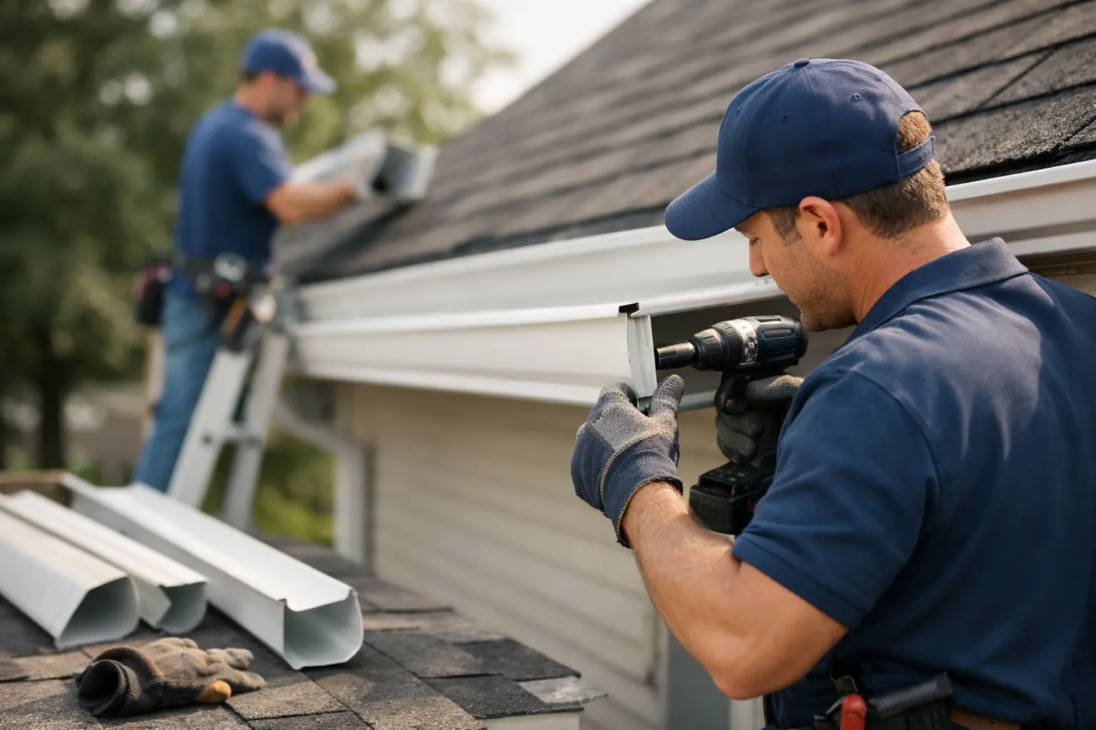 What Happens in a One Day Gutter Installation Process