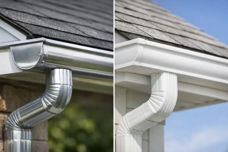 Aluminum Gutters vs Vinyl Gutters Compared