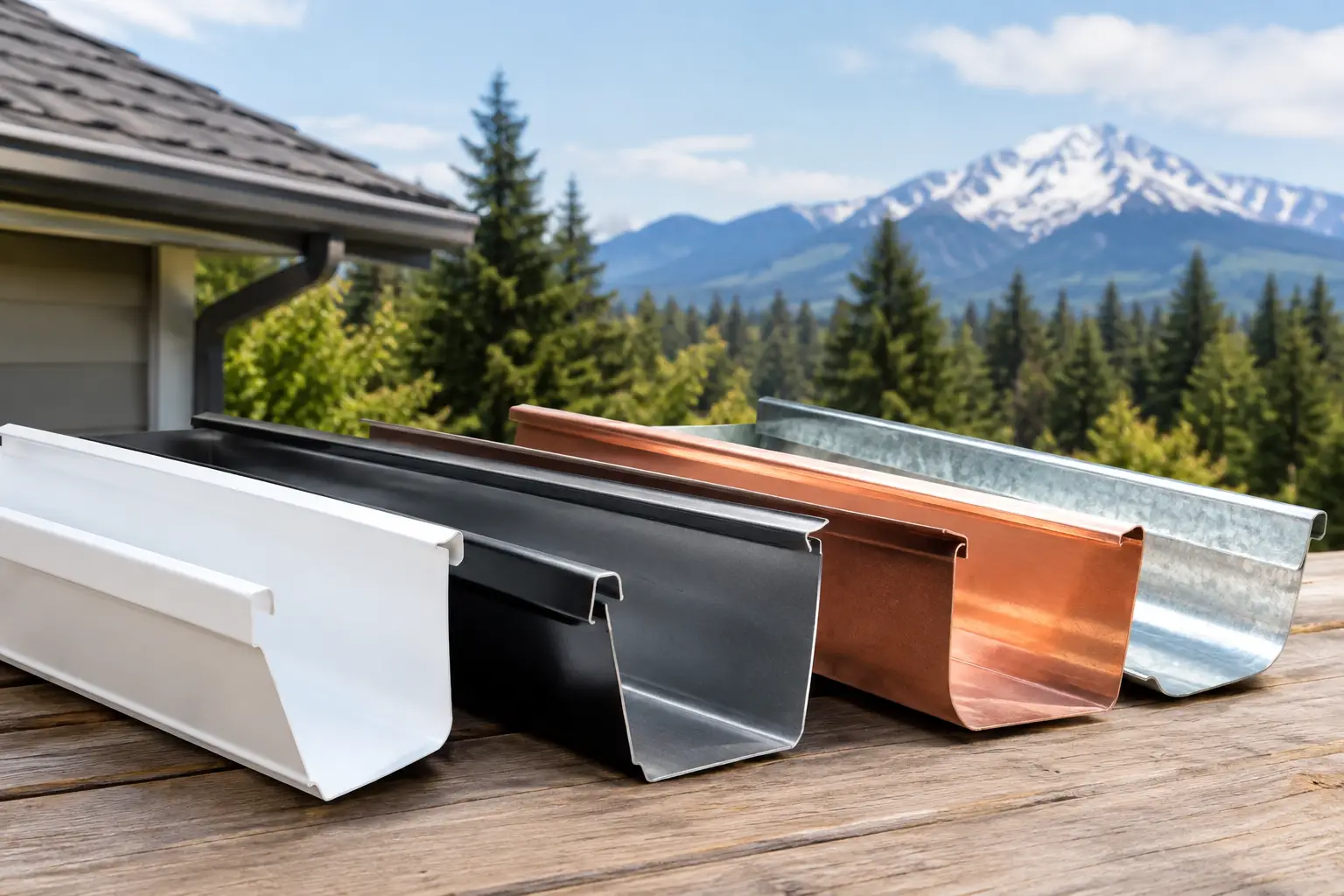 Best Gutter Materials for Homes in the Pacific Northwest