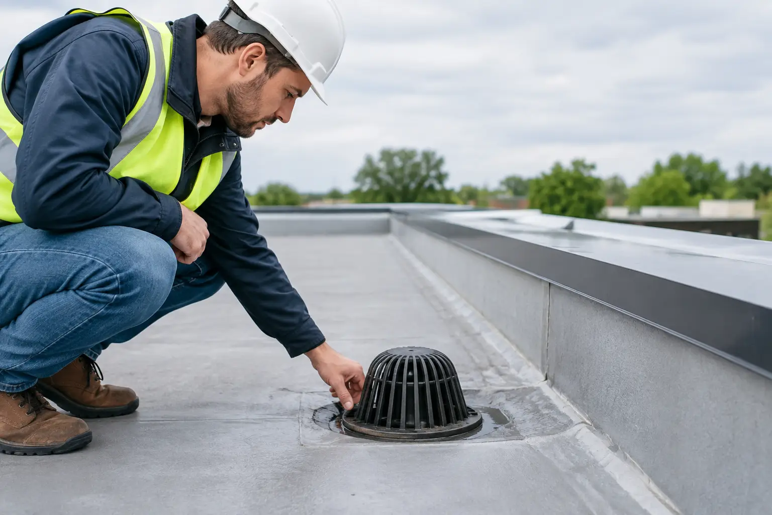 How to Inspect Roof Drainage Before Rain Finds a Leak