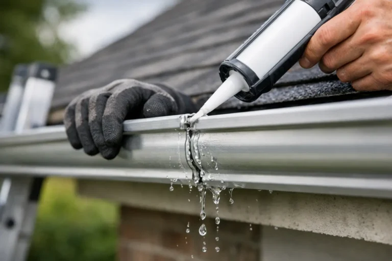 How to Seal Gutter Joints That Keep Leaking