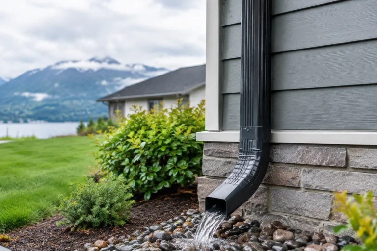 Best Downspout Locations for Homes in the Northwest