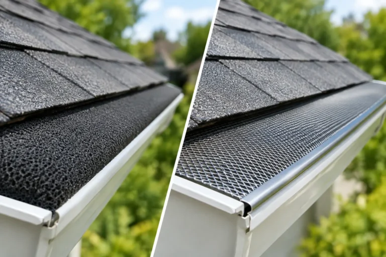 Foam Guards Versus Mesh Guards for Gutters